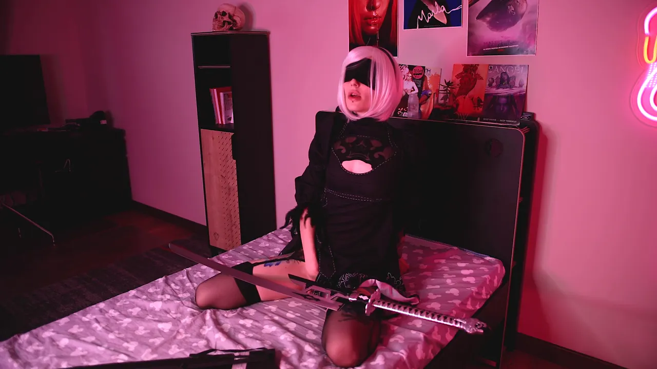 Pink anal nier automata porn with anal