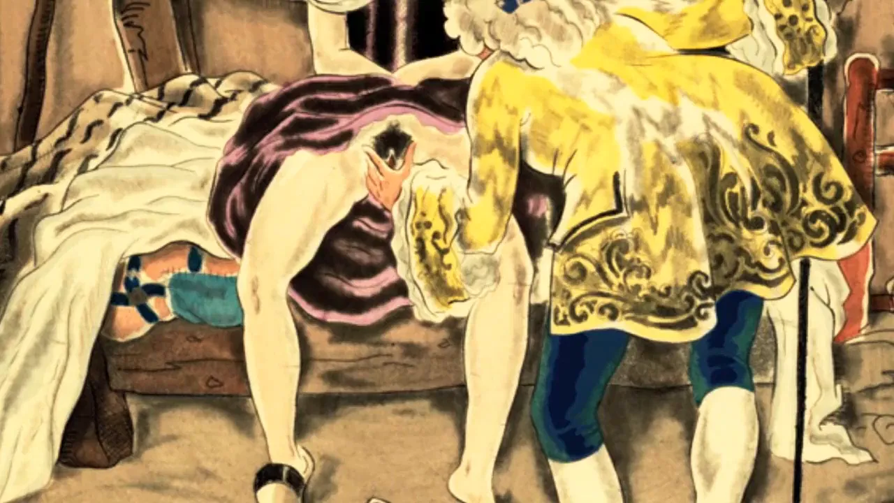 Art drawings illustration video