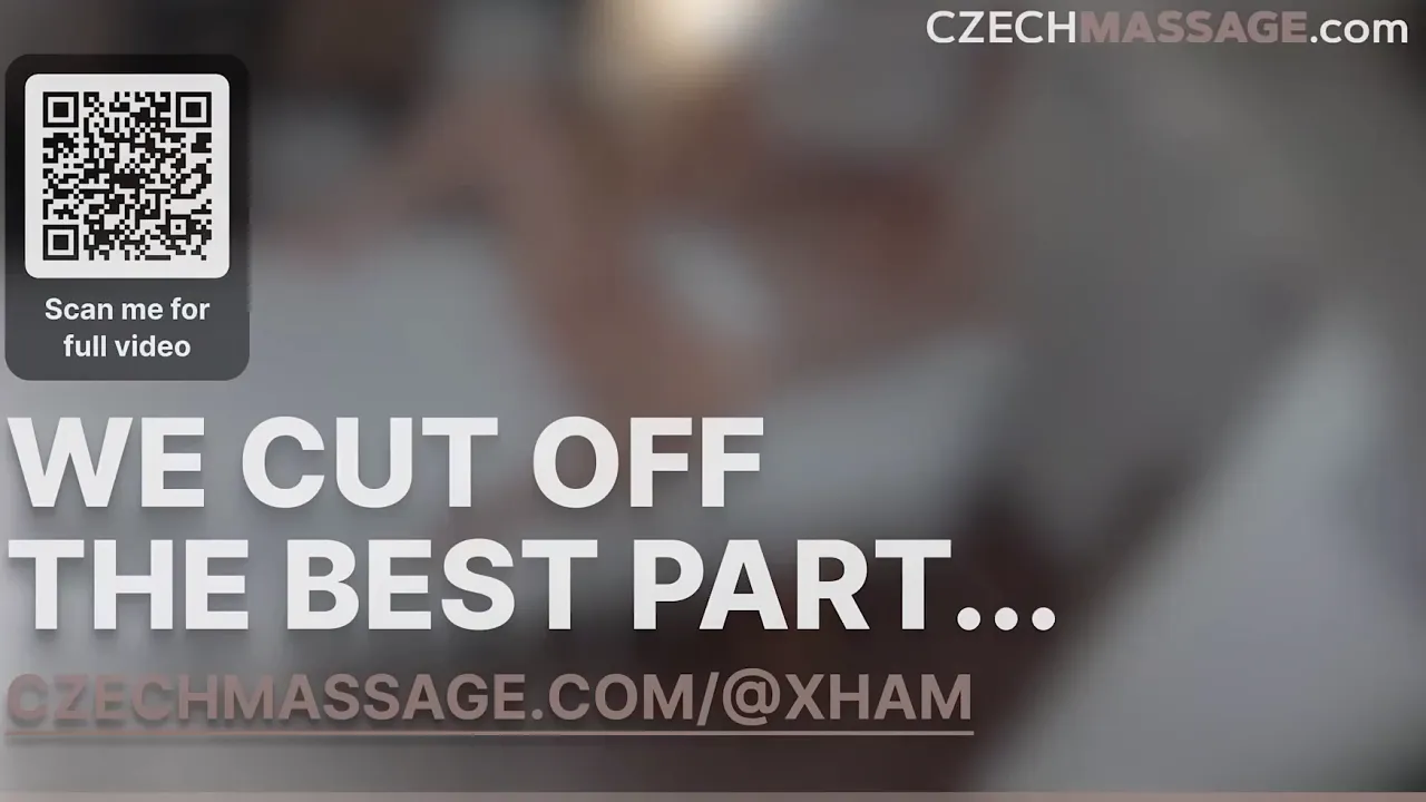 Blonde Czech MILF gets massaged and fucked by her lover in a massage parlor
