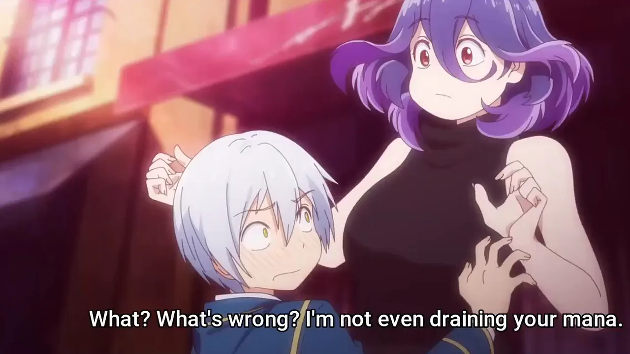 Horny demon Vermeil seduces virgin schoolboy in anime hentai