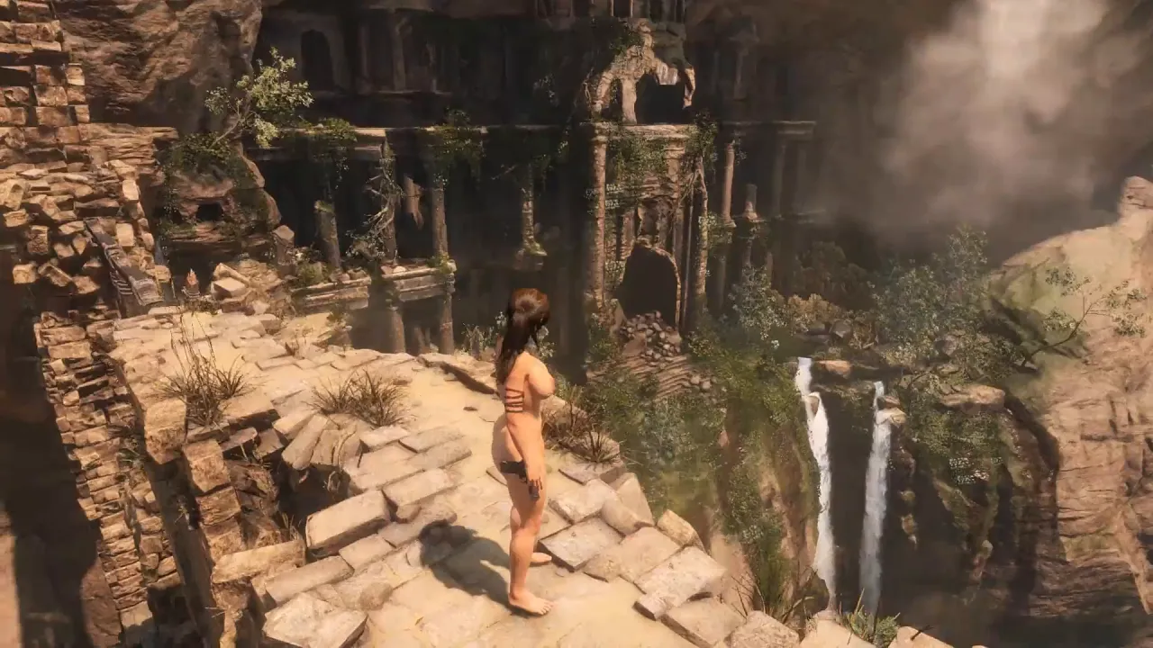 Fully nude game gameplay video