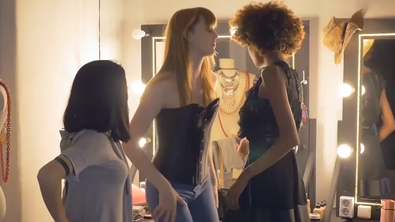 Ginger Anny Aurora gets fucked in the dressing room