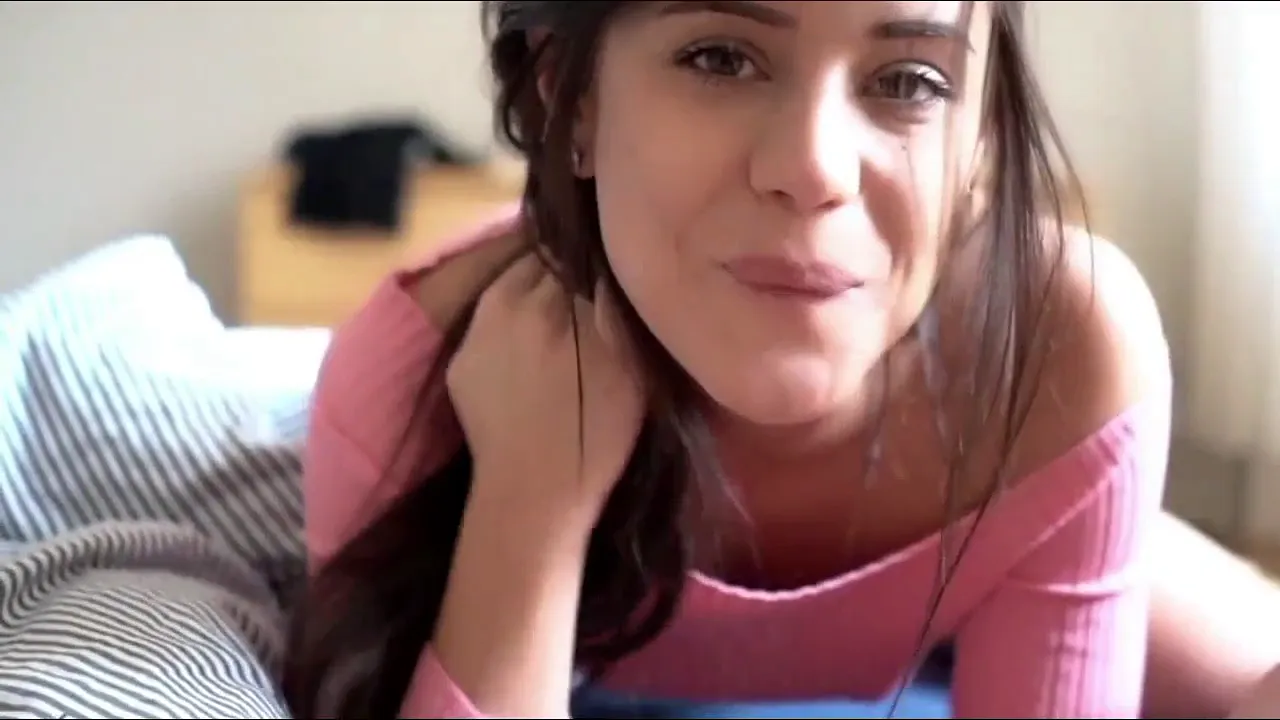 Cute brunette gives blowjob and rides cock in hardcore POV porn