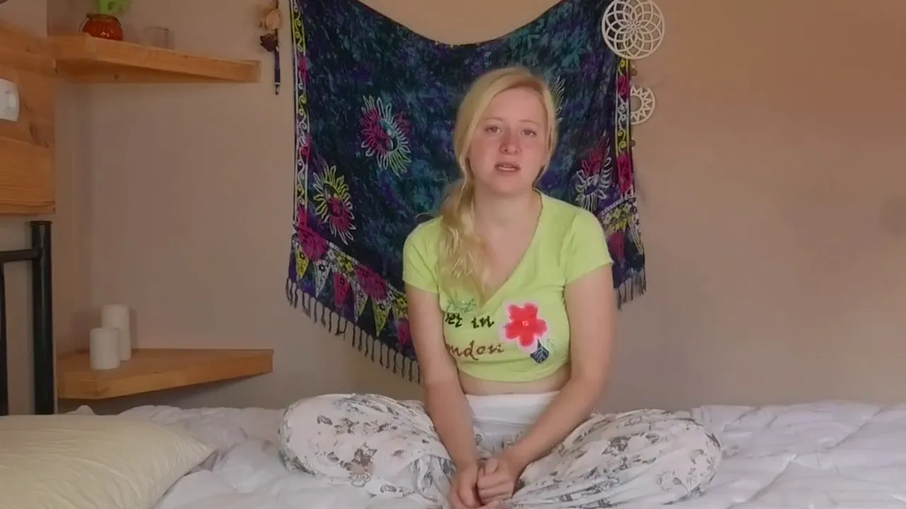 Babe big tits blonde video