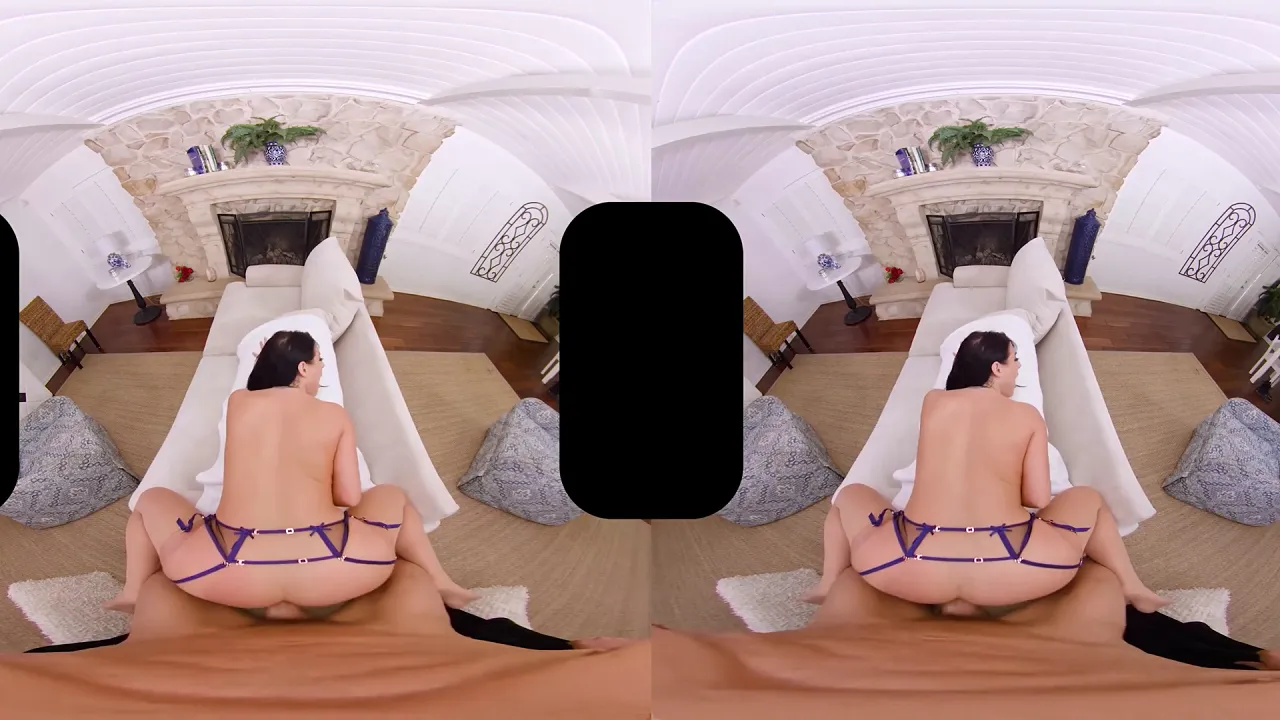 Angela White's curvy MILF wife sucks deep then rides cock in missionary and reverse