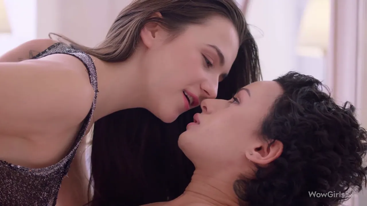 Lesbian scene with Hayli Sanders and Stacy Bloom, two hot models playing fetish games