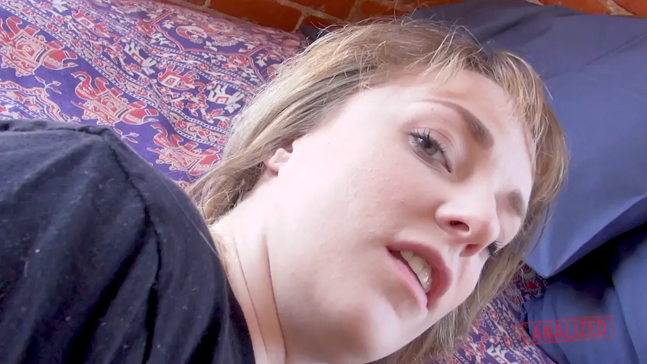 Kate Kennedy masturbates solo while fucking her own ass with a dildo