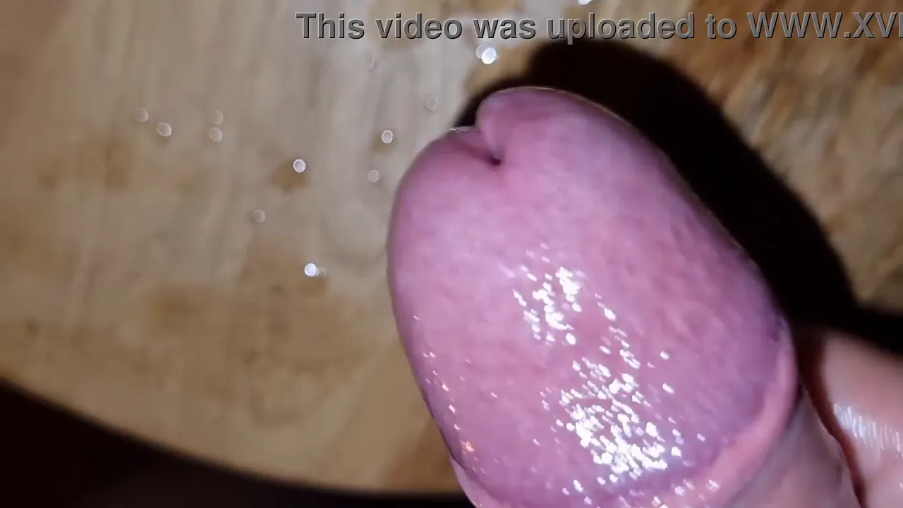 Solo Alexander Audran cums twice on cock before being interrupted
