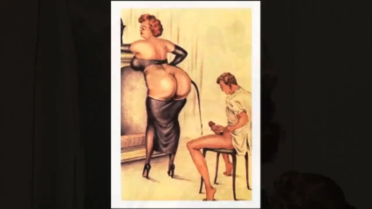 Cartoon drawings illustration video