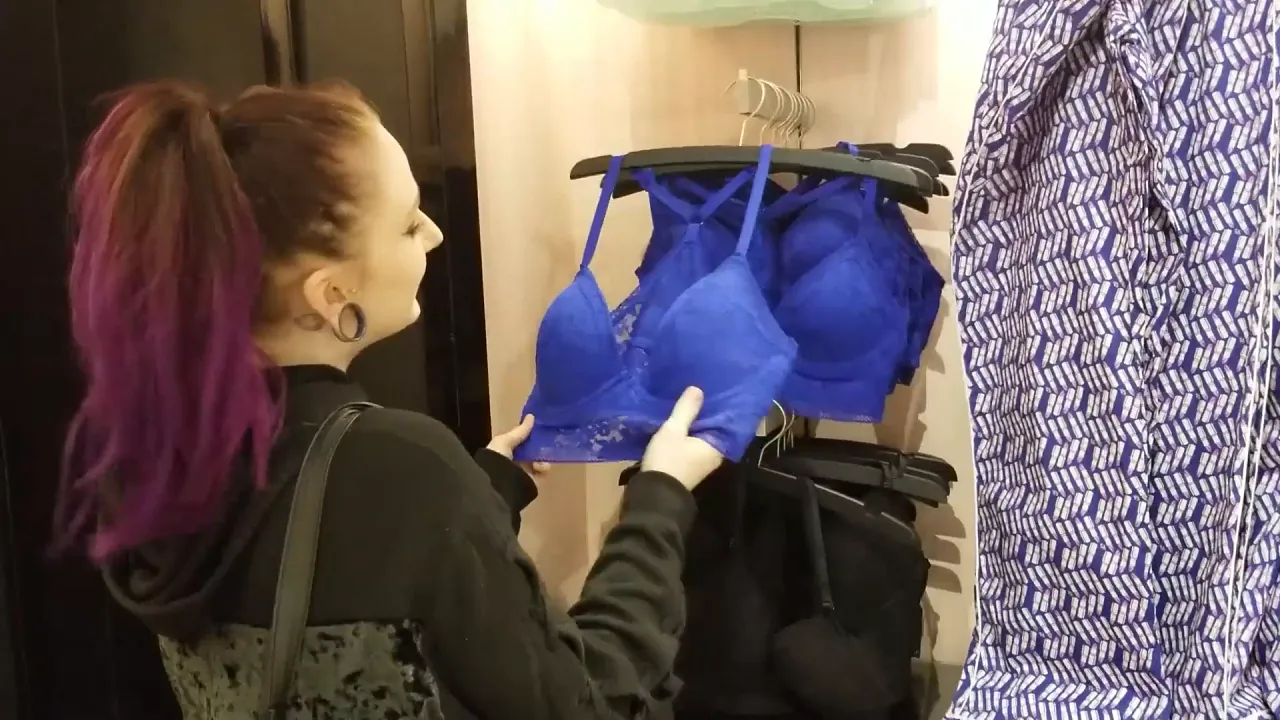 Stepdad buys his stepdaughter her first big-titted lingerie