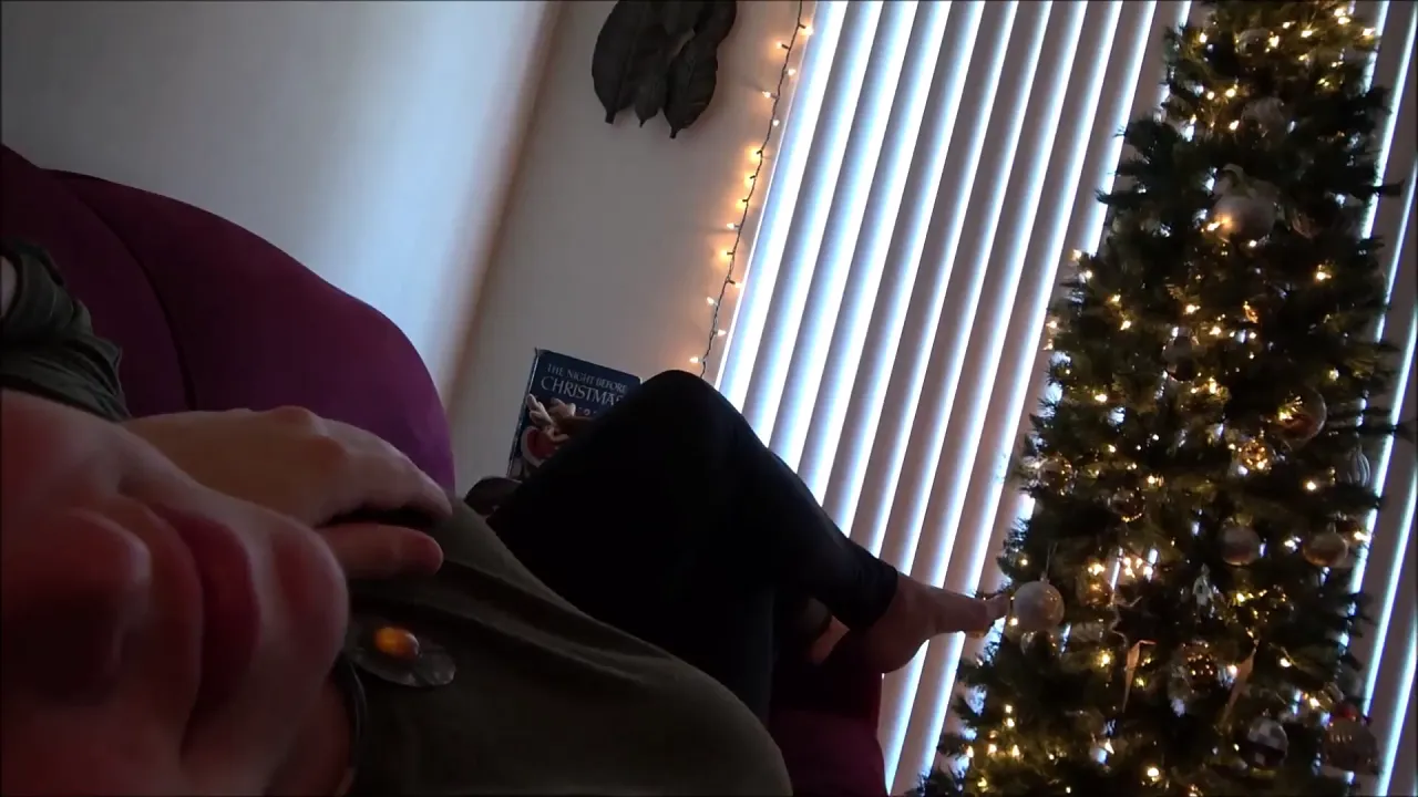 Blonde stepmom Brianna Beach seduces her stepson in a Christmas roleplay