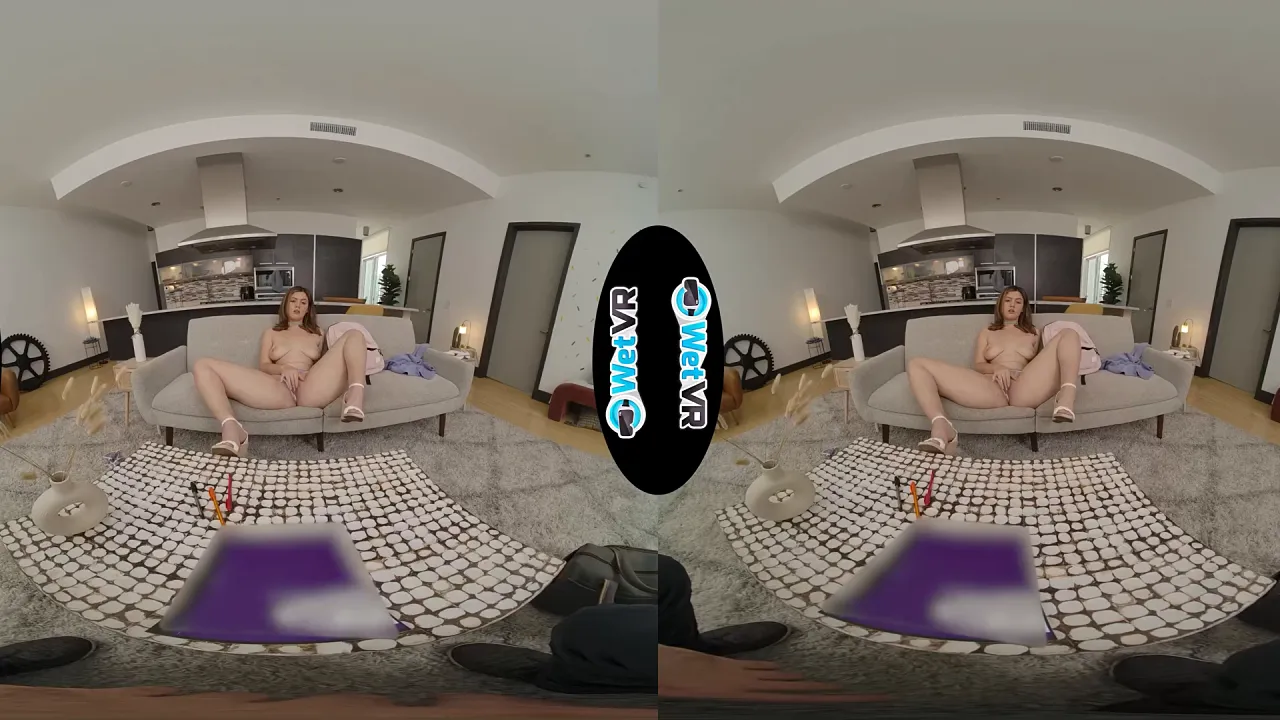 Brunette Ellie Nova teases then rides big cock in tutor roleplay VR