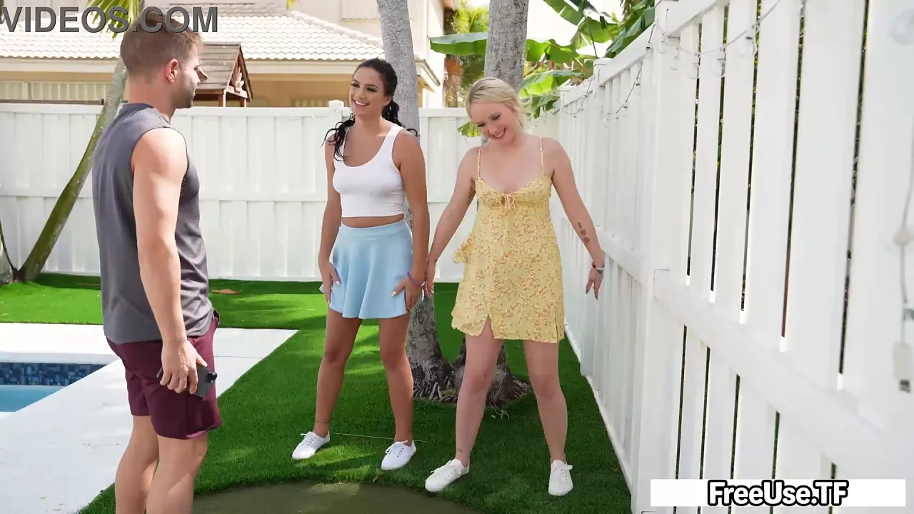 Dixie Lynn, Alice Visby and Nicky Rebel have a threesome in the dining room