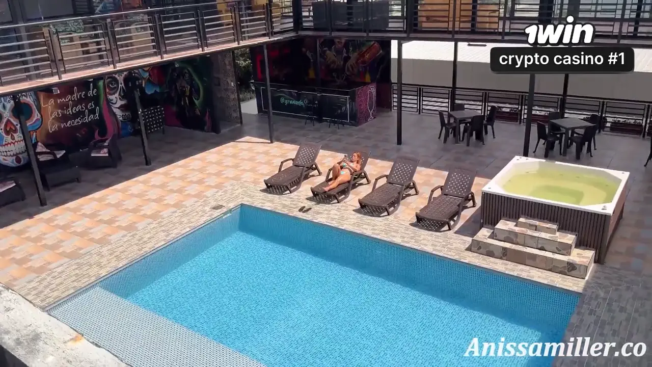 Anissa Miller's horny Latina babe sunbathes while her stepson masturbates and gets a POV