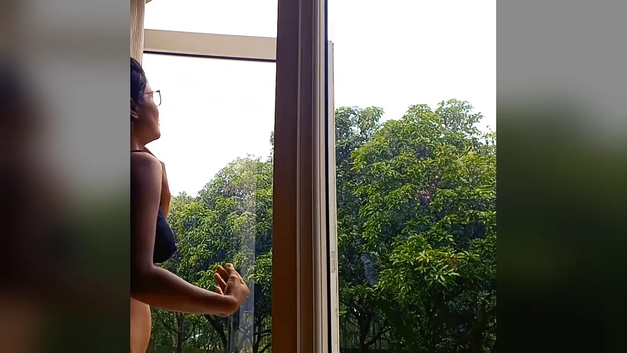Indian Desi schoolteacher Agni Hot strips and dances seductively in a hotel room