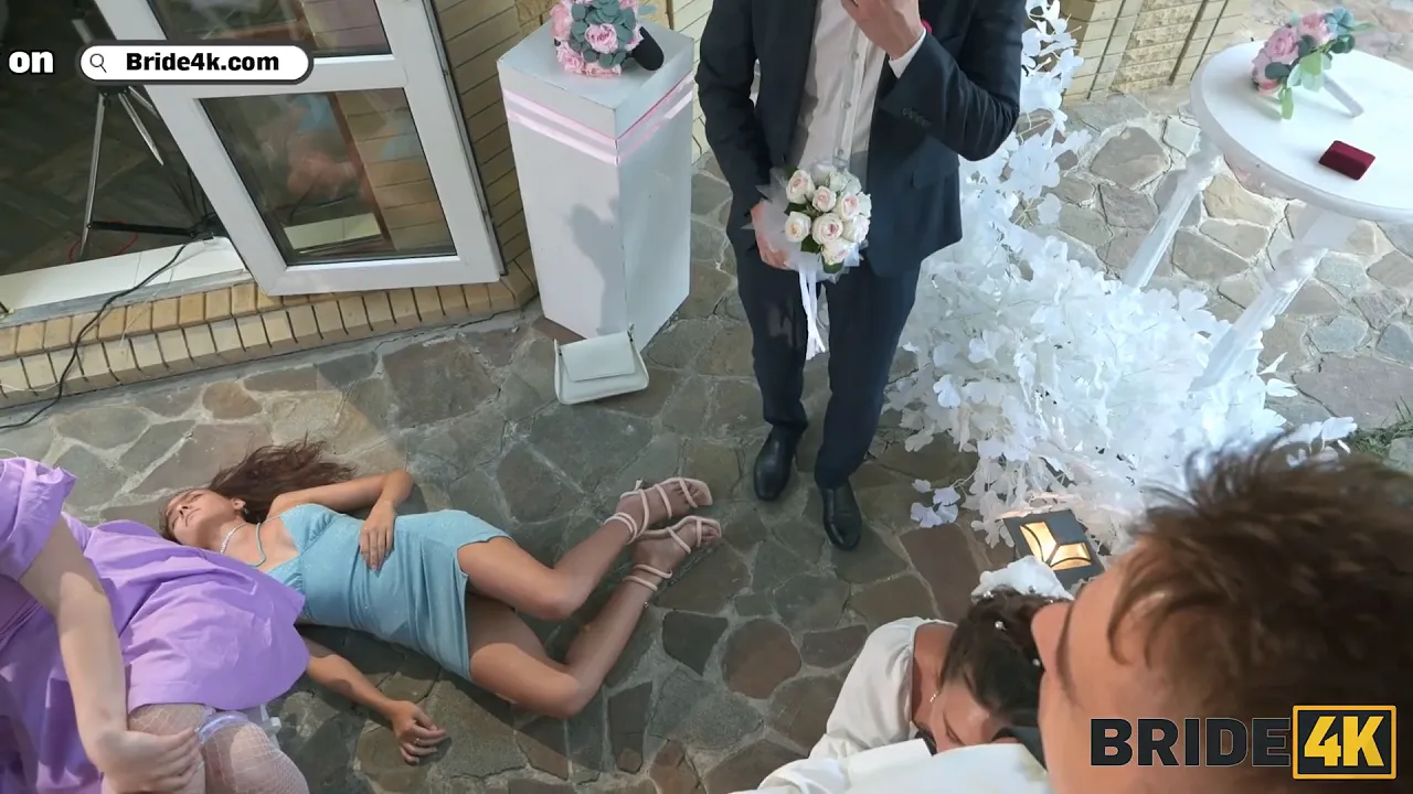 Real life wedding toastmaster anal fucked the bride in public