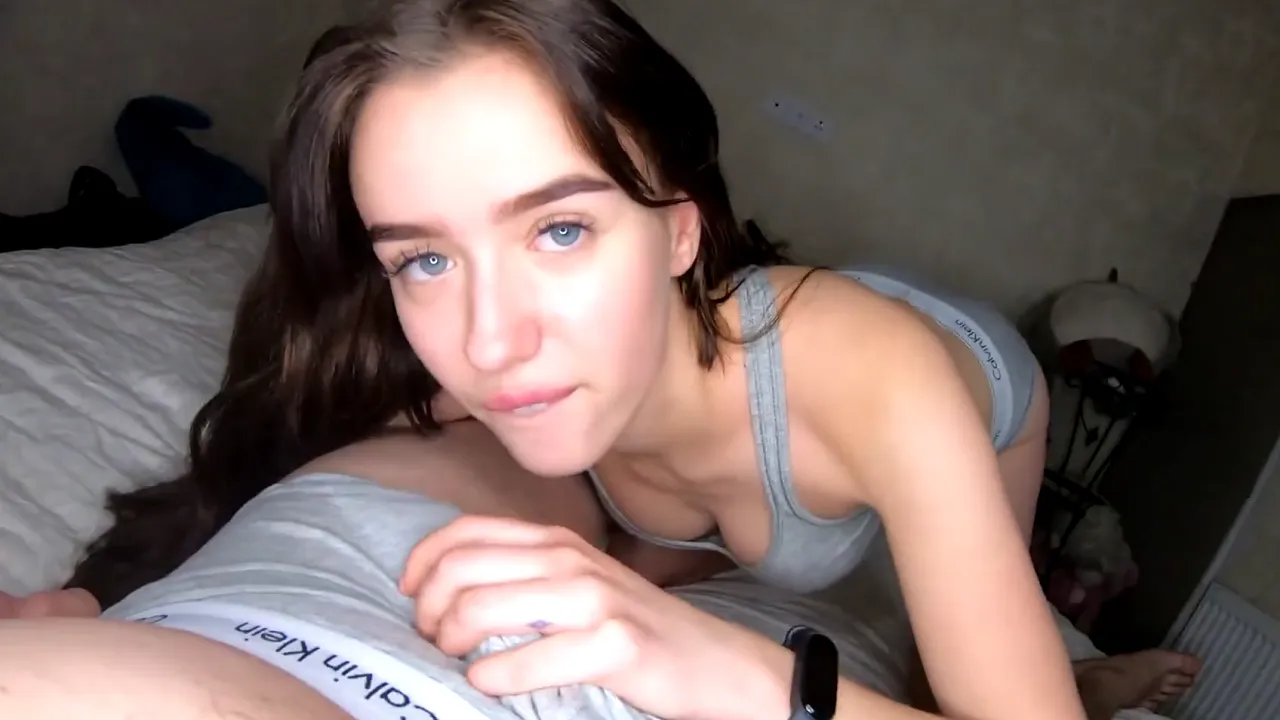 Brunette ADOLFxNIKA makes sex tape with her boyfriend