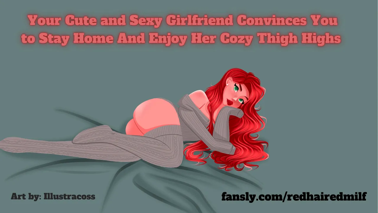 Creampie female orgasm red head video