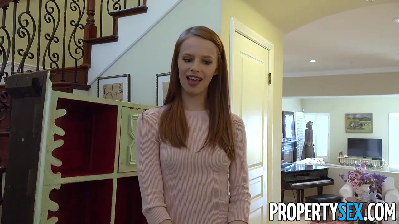 Redhead realtor Jillian Janson gets fucked by her college professor in POV video