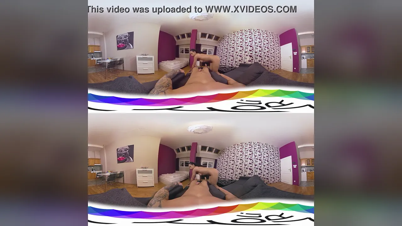 Virtual reality POV massage turns into interracial cowgirl sex with big ass