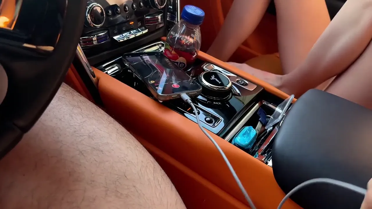Petite amateur Sophie Tyler gets cheated on with a big cock in a car