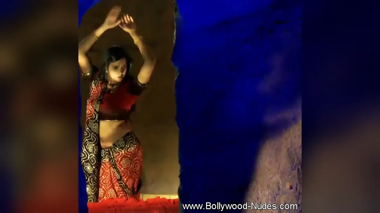 Indian dancers seductively strip for the camera