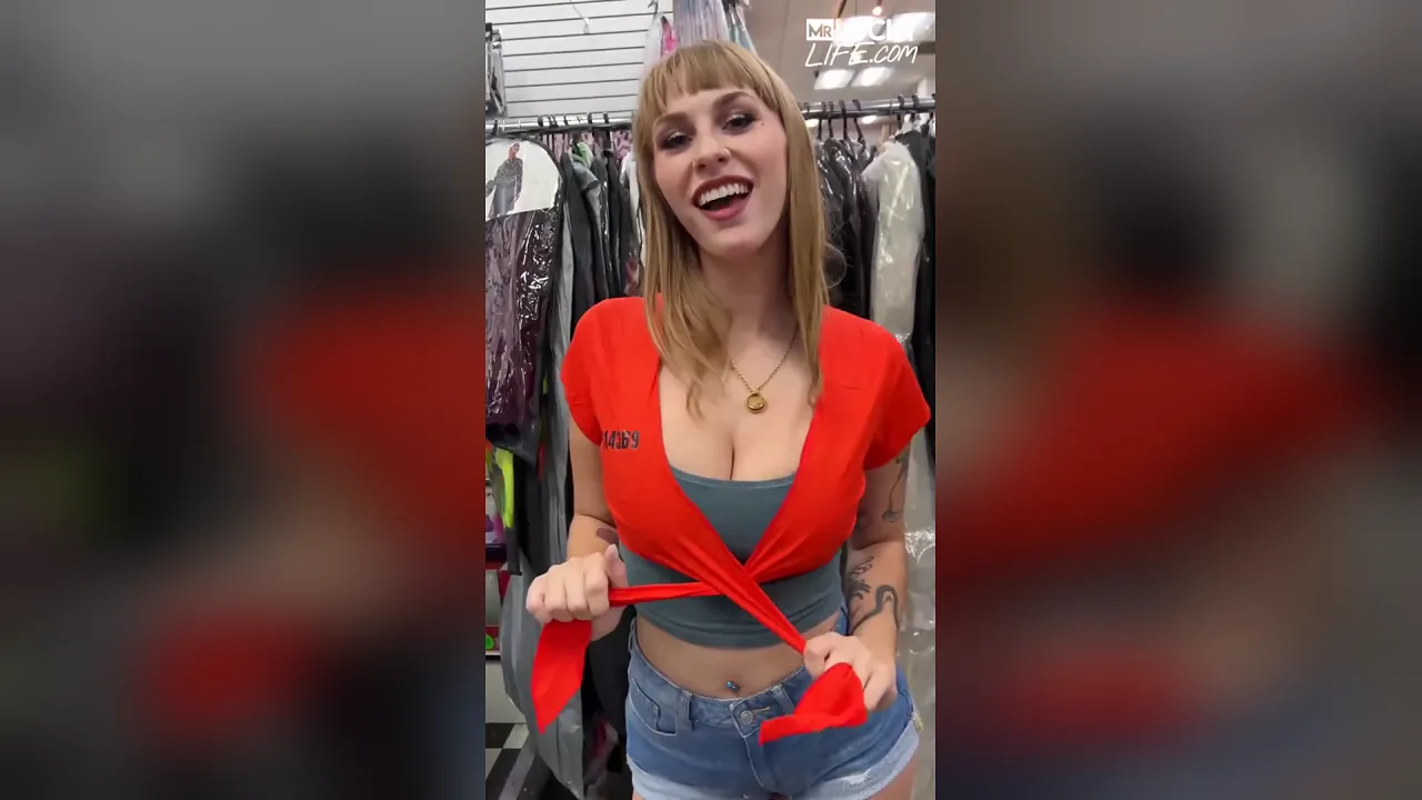 Horny blonde seduces in POV before getting fucked