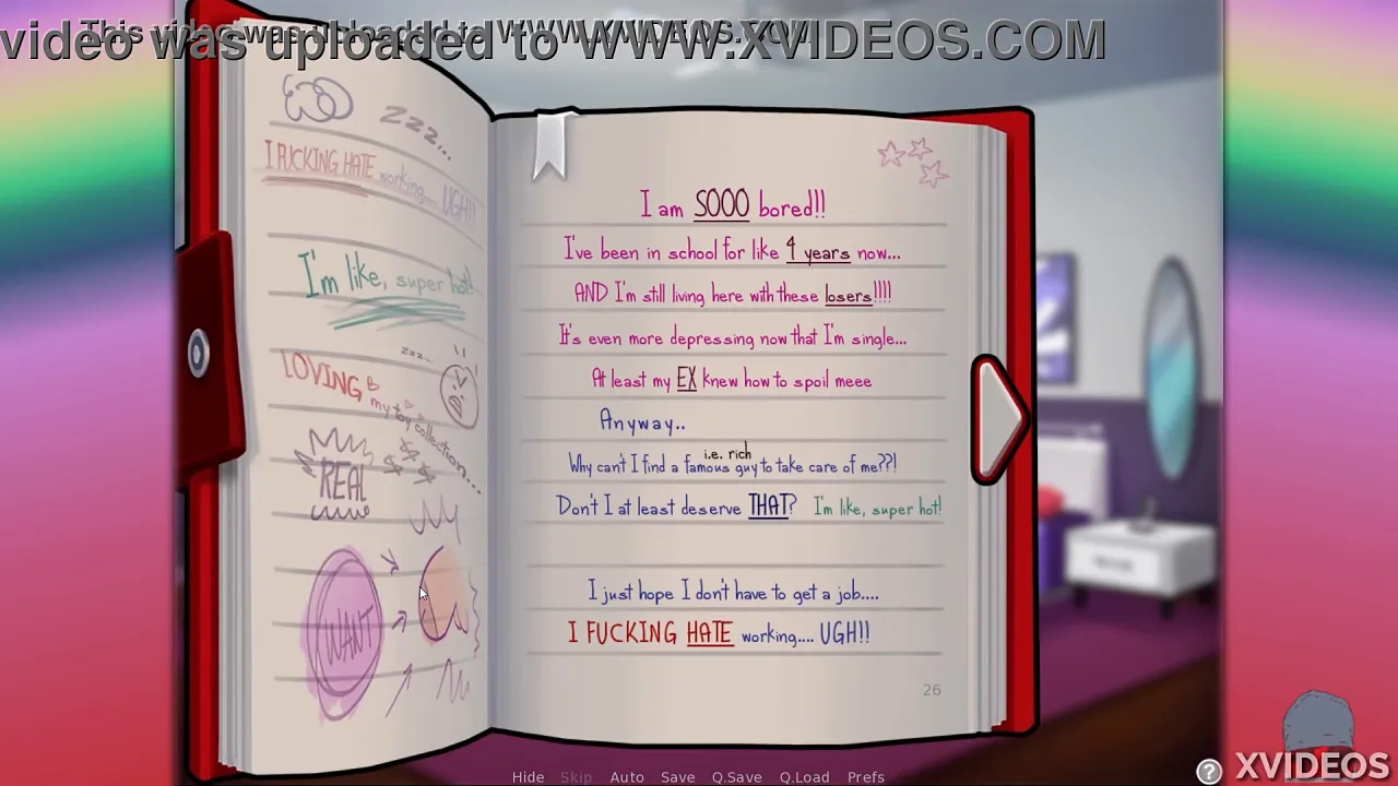 Misterdoktor plays uncensored adult game Summertime Saga with a busty brunette cartoon