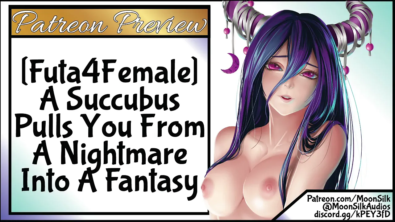 Succubus seduces viewer into a fantasy world