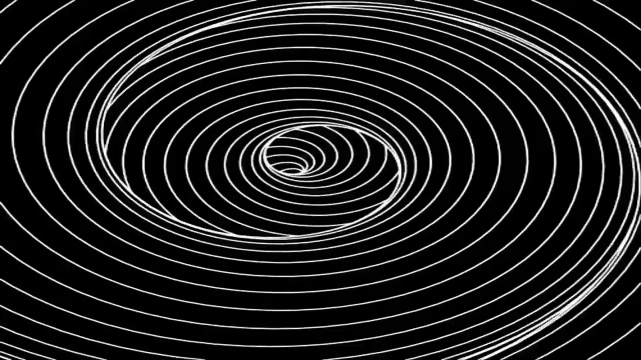Submissive woman uses mind control to get hands-free orgasm