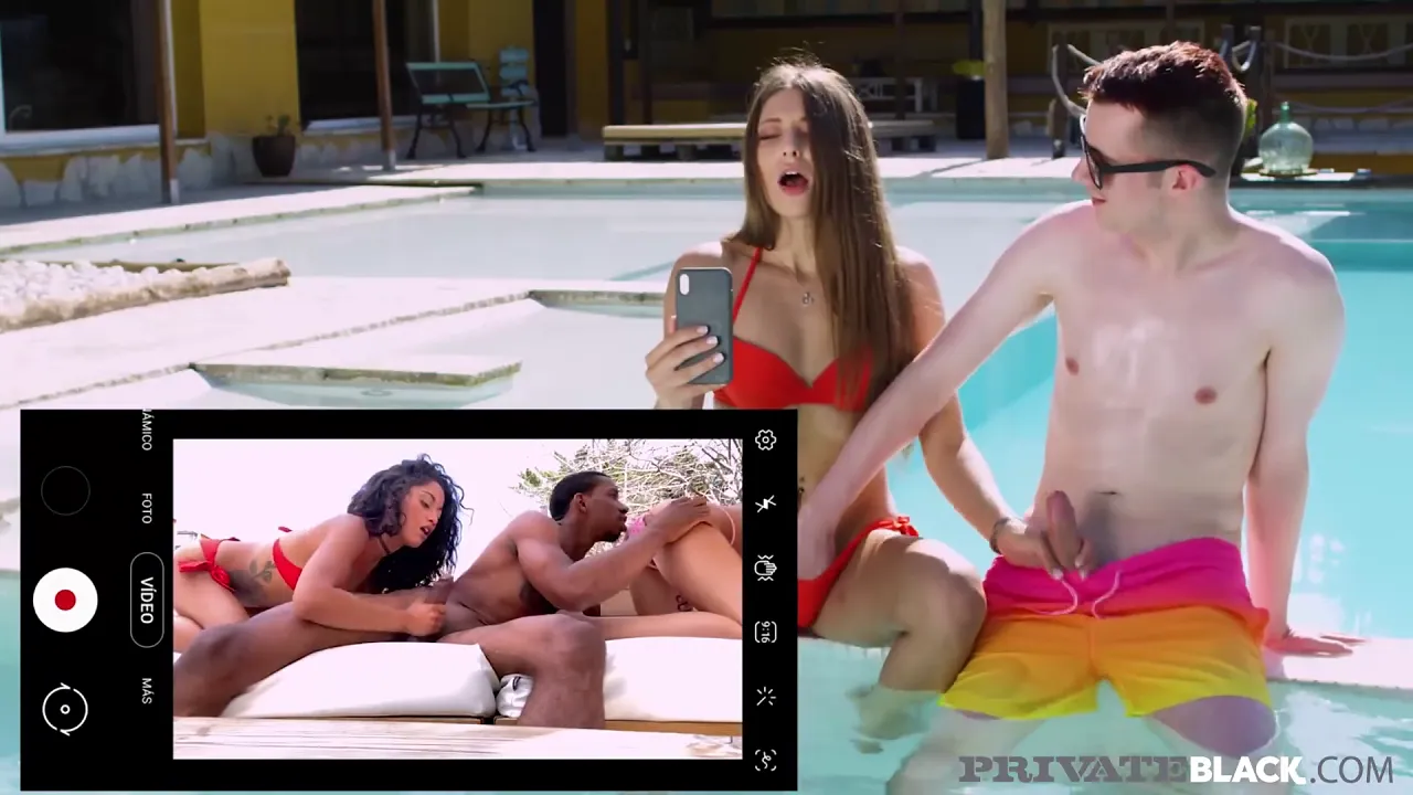 Talia Mint and Anya Krey share interracial!