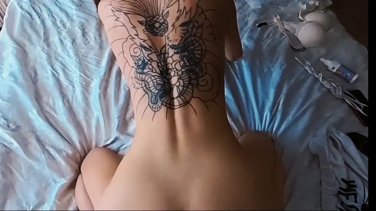 Russian babe fingers her tight pussy to a powerful orgasm in a solo scene
