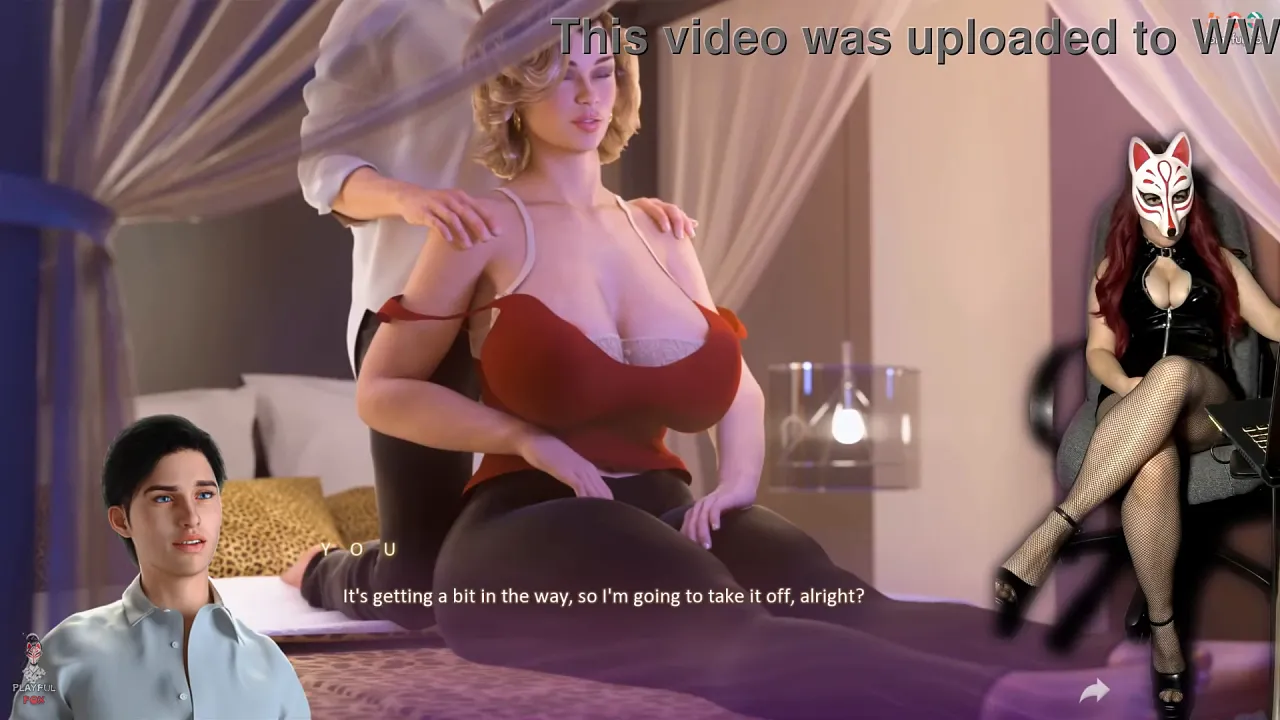 Playfulfox cosplayer gets doggystyle sex with her stepson in animated Apocalust porn game