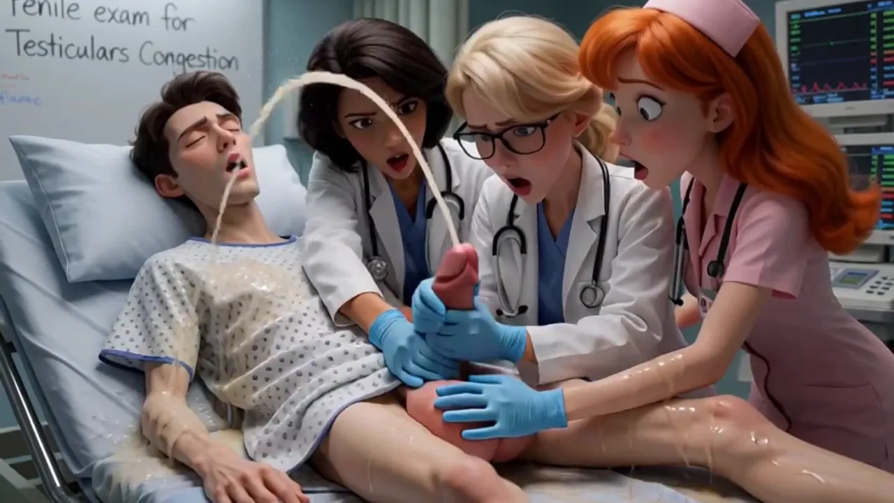 Animated babe with Brazilian wax gets fucked in the ass to save her life