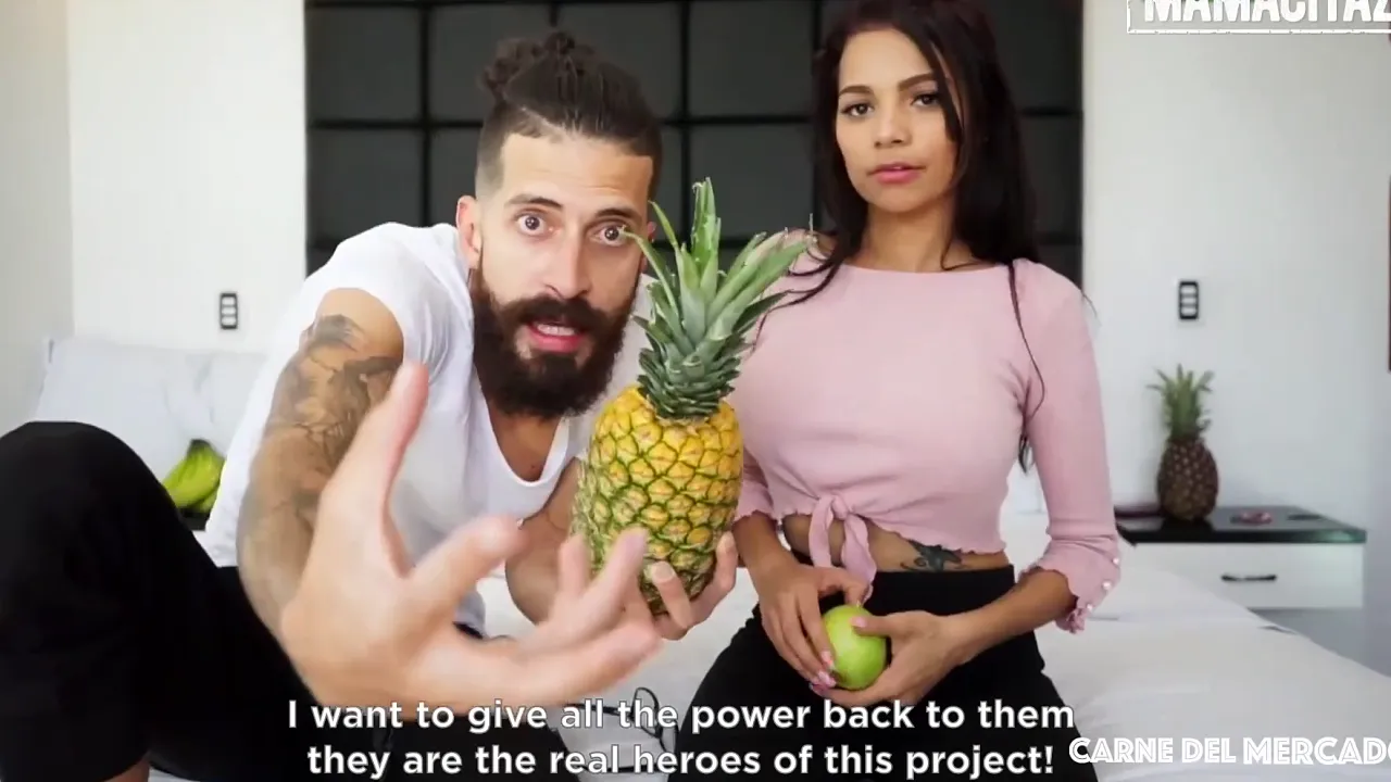 Petite Latina Mila Garcia has hardcore sex with a director's big cock on camera