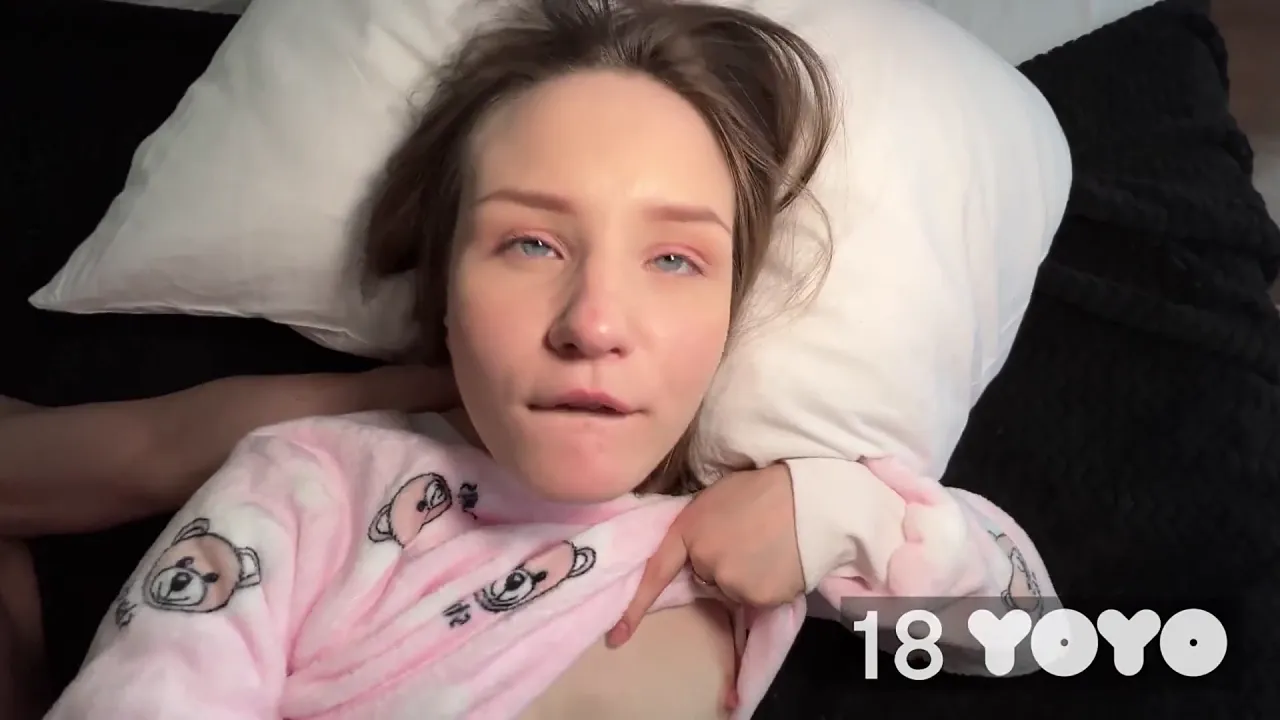 18_Yoyo, a beautiful petite babe, fucks her stepdad's big cock and gets creampie