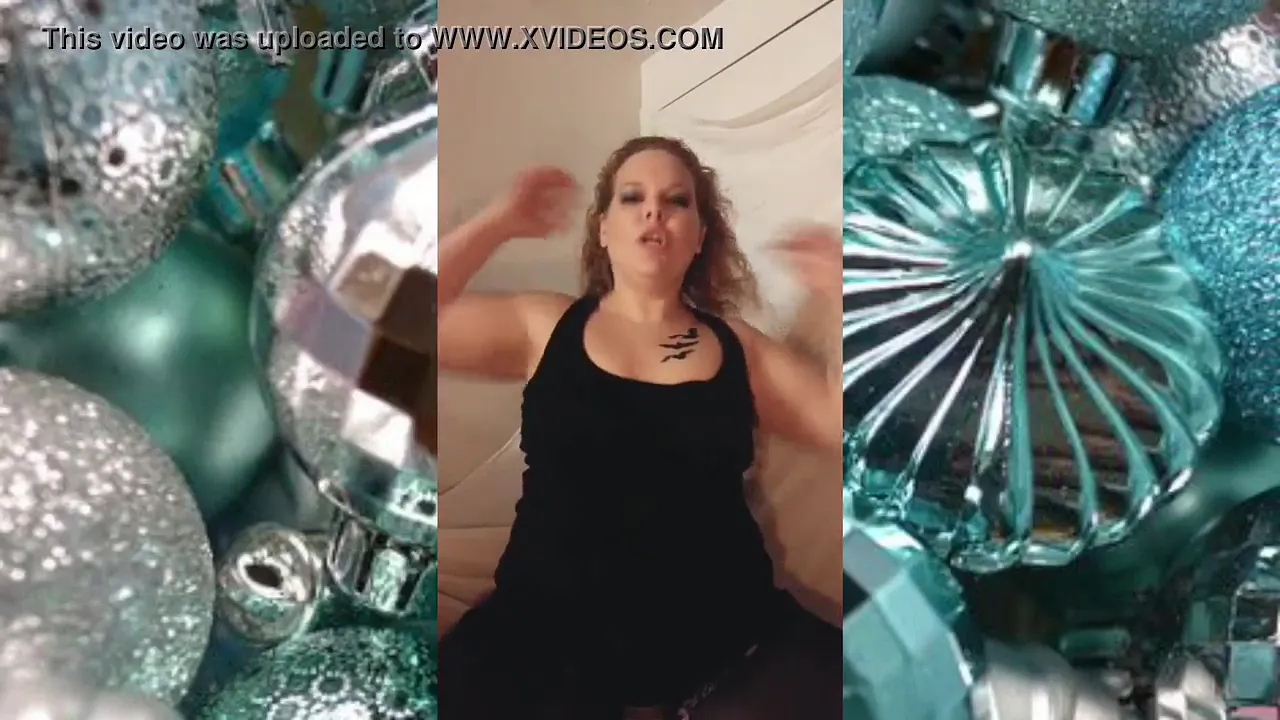 BBW cougar MILF exotic dances in ripped pantyhose and boots