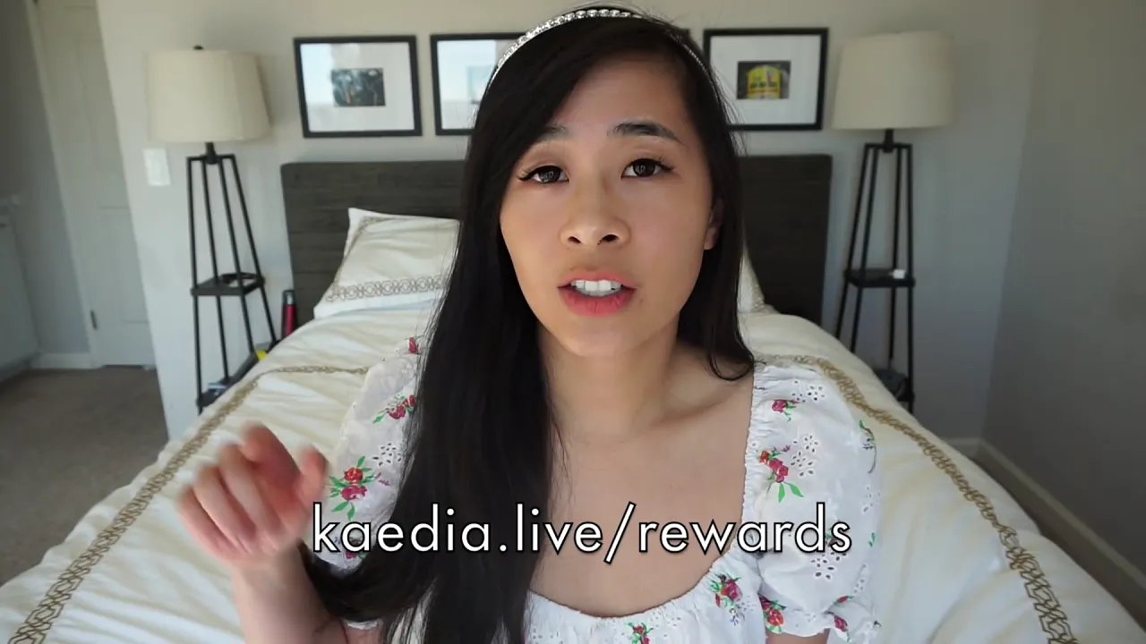 Exclusive archived video of Kaedia Lang, the lucky Asian babe who won a special prize