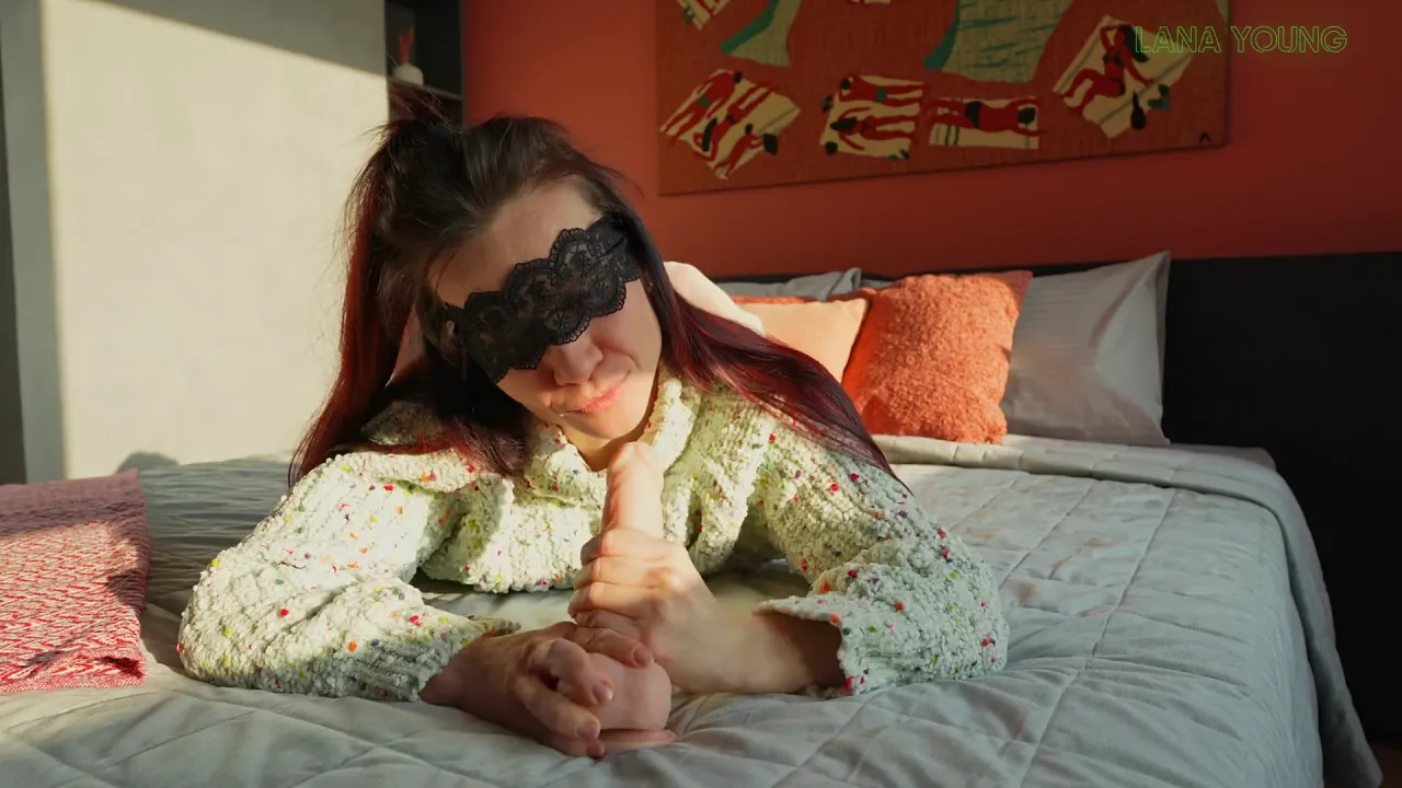 Lana Young plays out a fantasy of solo anal and creampie while talking dirty