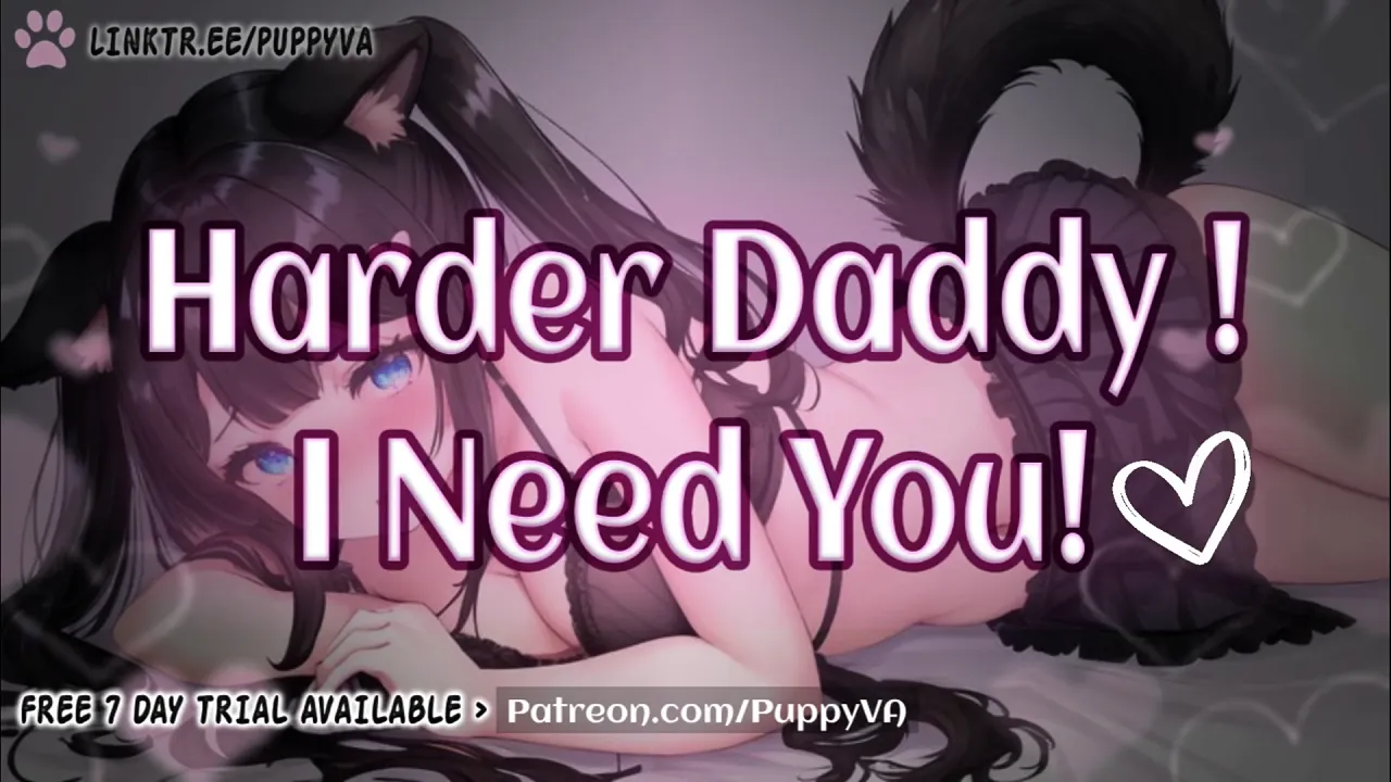 Solo babe whimpers and begs her daddy to fuck her pussy while giving a blowjob