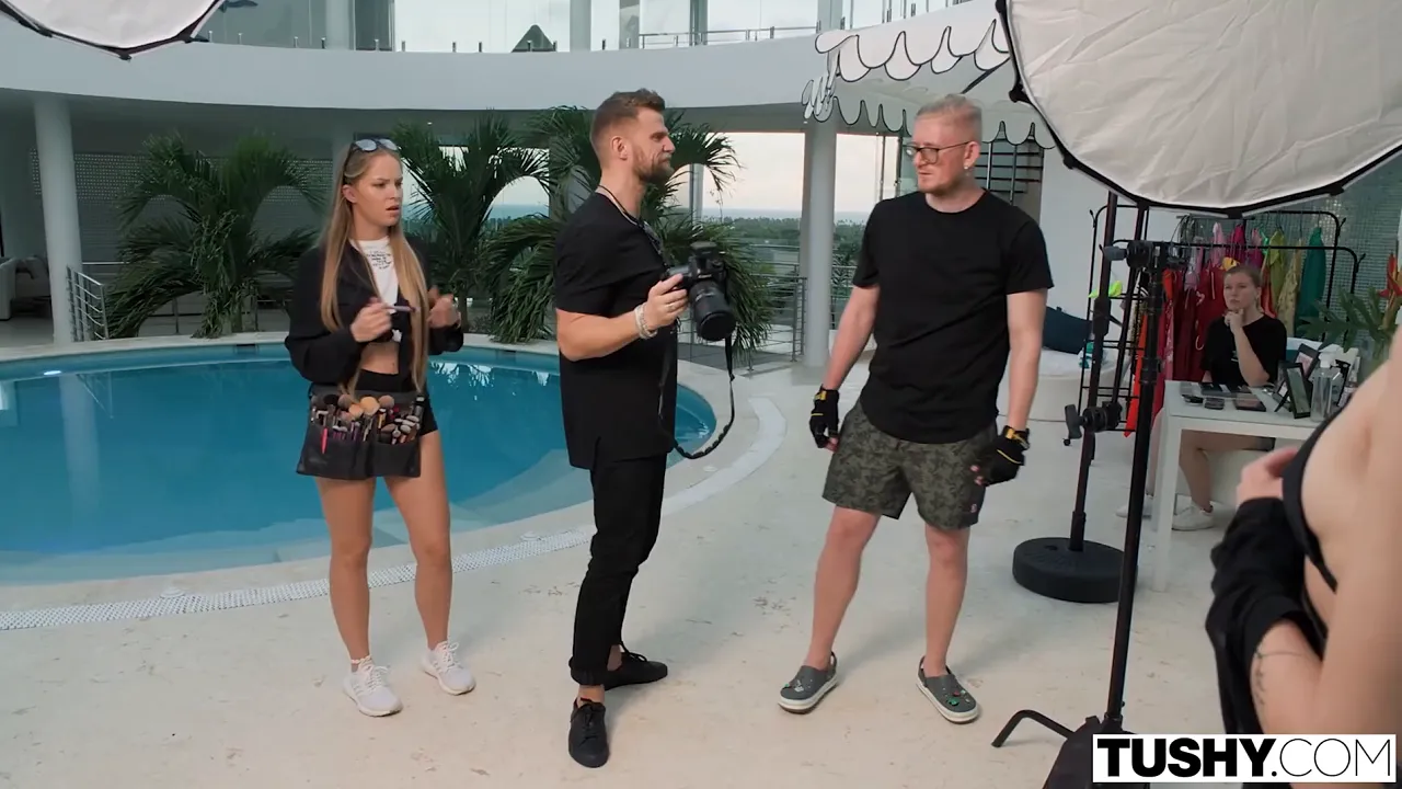 MILF with small tits and blonde hair gets her first anal fantasy fulfilled